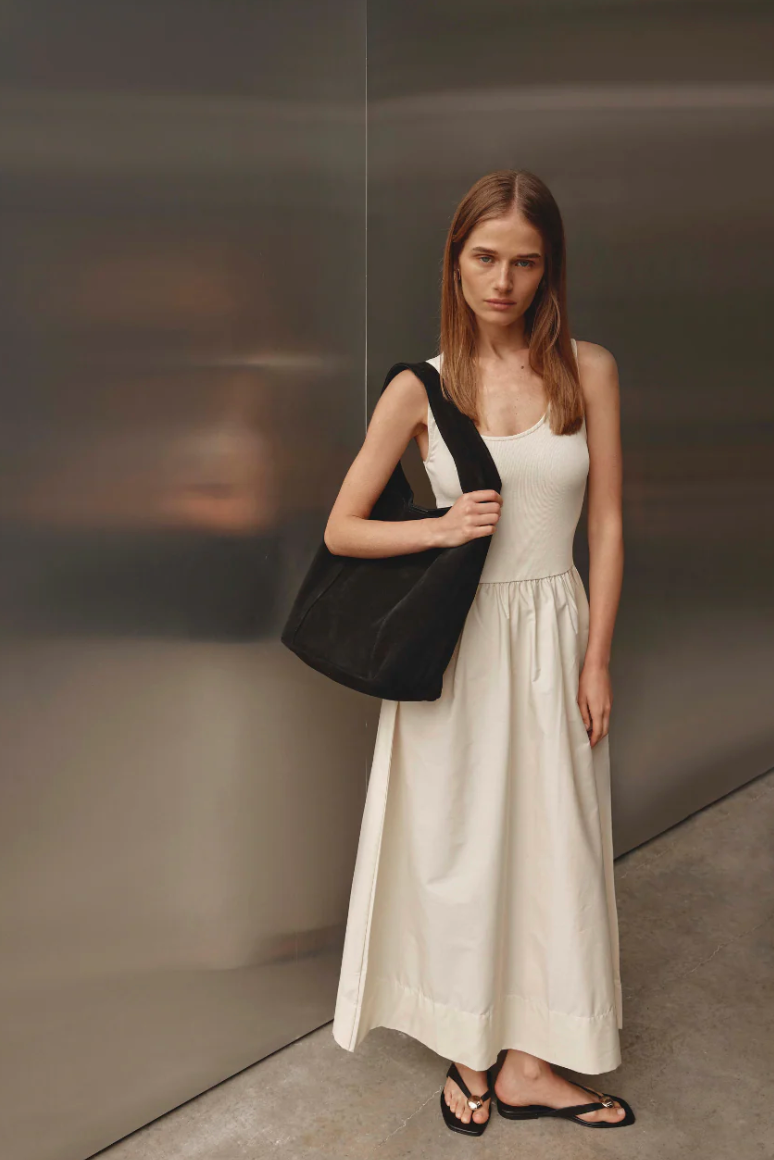 Sienna 2.0 Black Suede Hobo