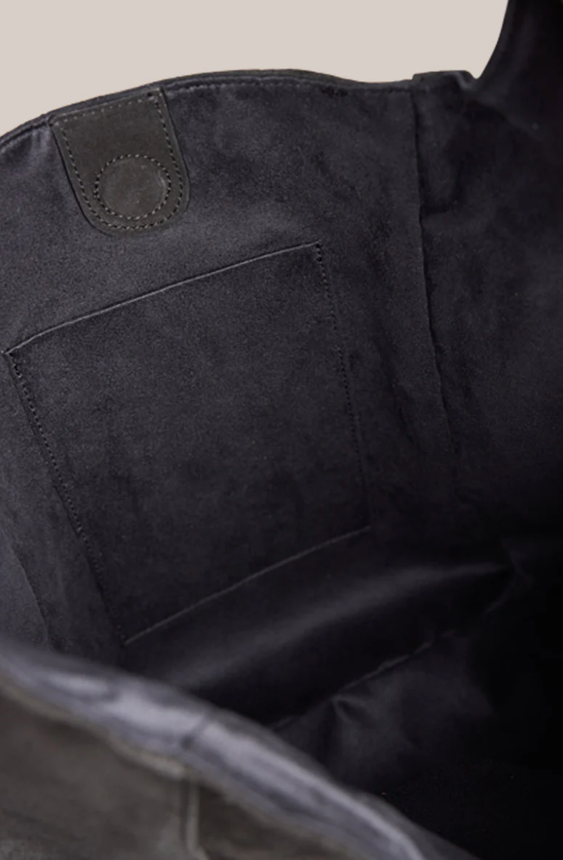 Sienna 2.0 Black Suede Hobo