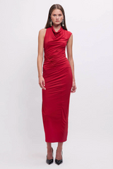 Phoebe Maxi Dress - Red