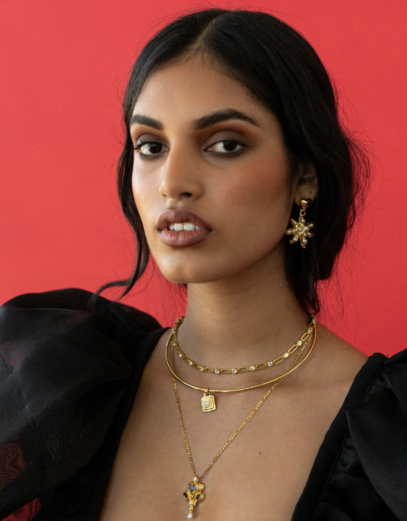 Priya Necklace - Gold