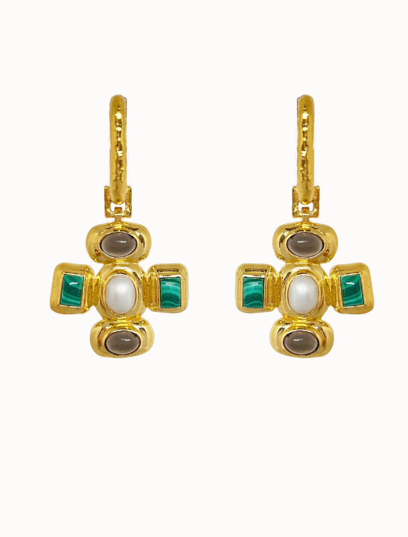 Anushka Earrings - Gold