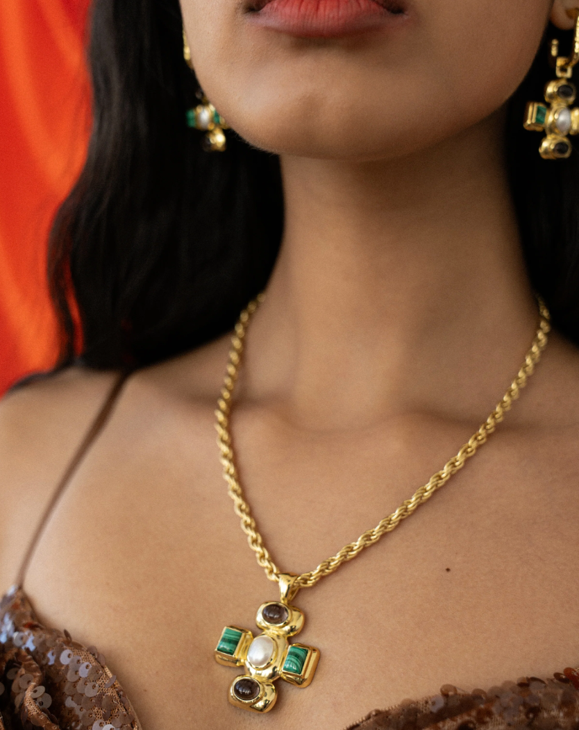 Shreya Necklace - Gold