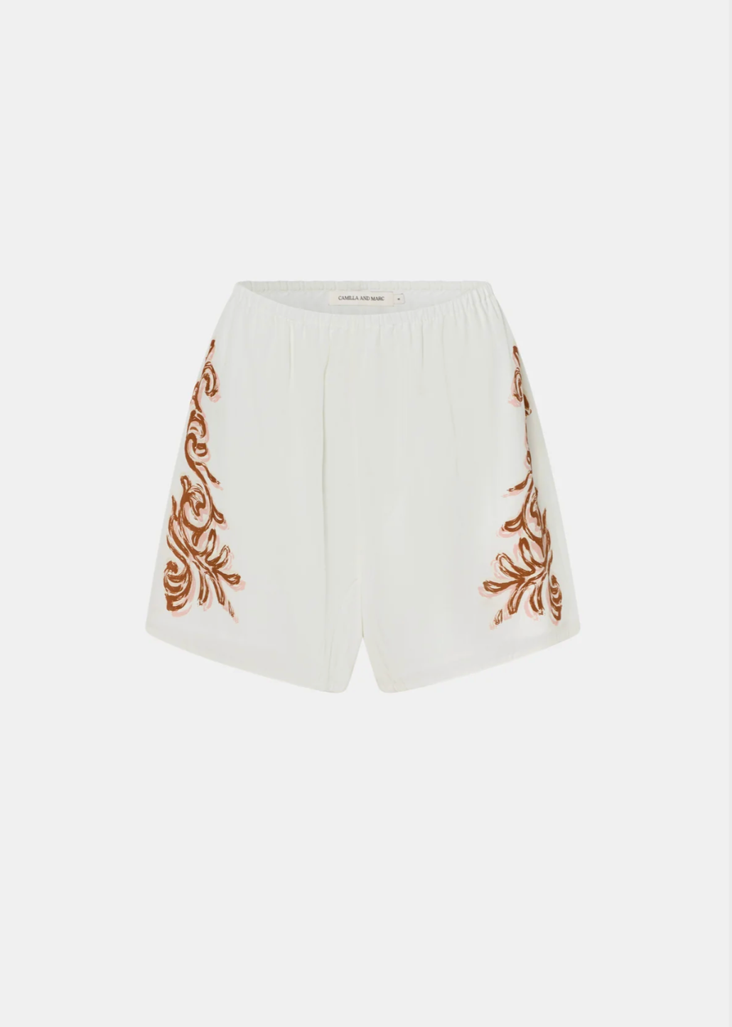 Frida Short - Cream Print