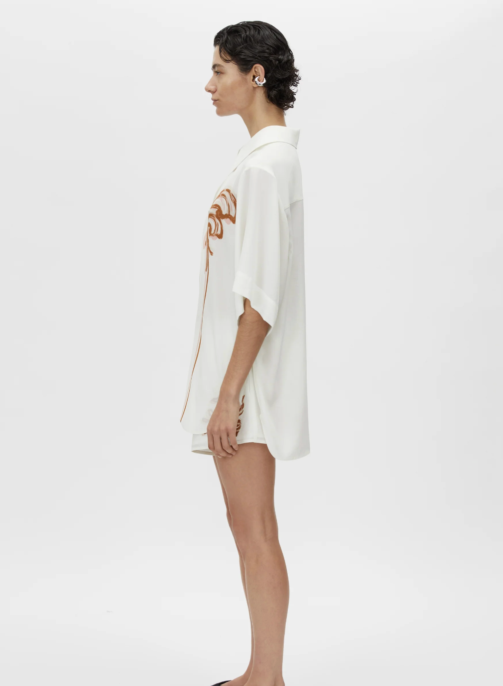 Frida Shirt - Cream Print