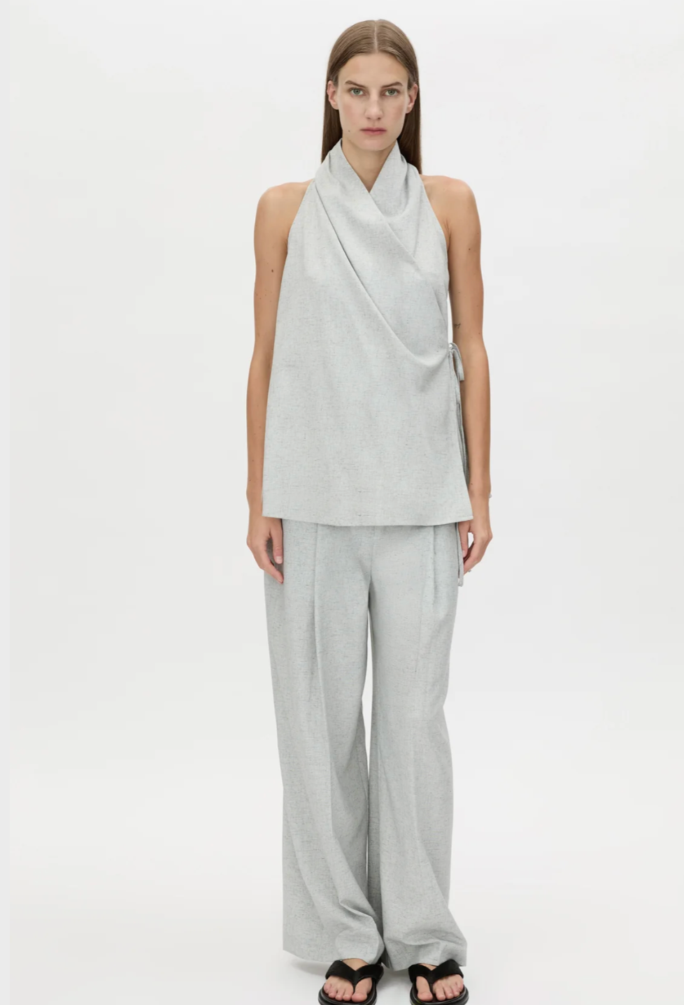 Alta Pant - Light Blue Marle