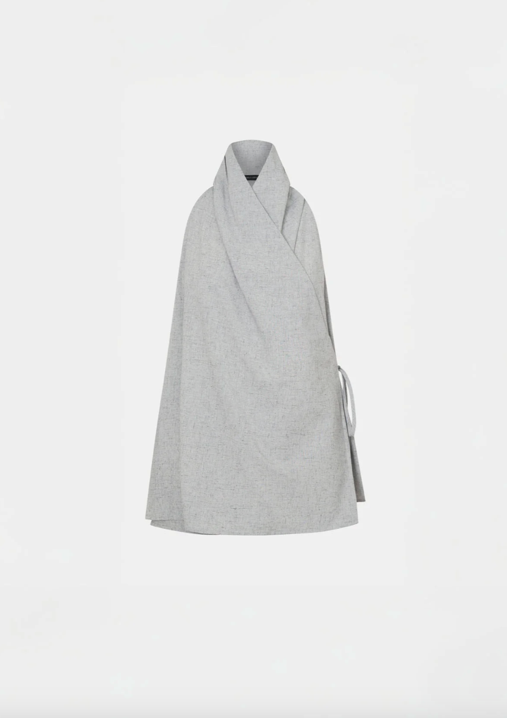 Alta Wrap Top - Light Blue Marle