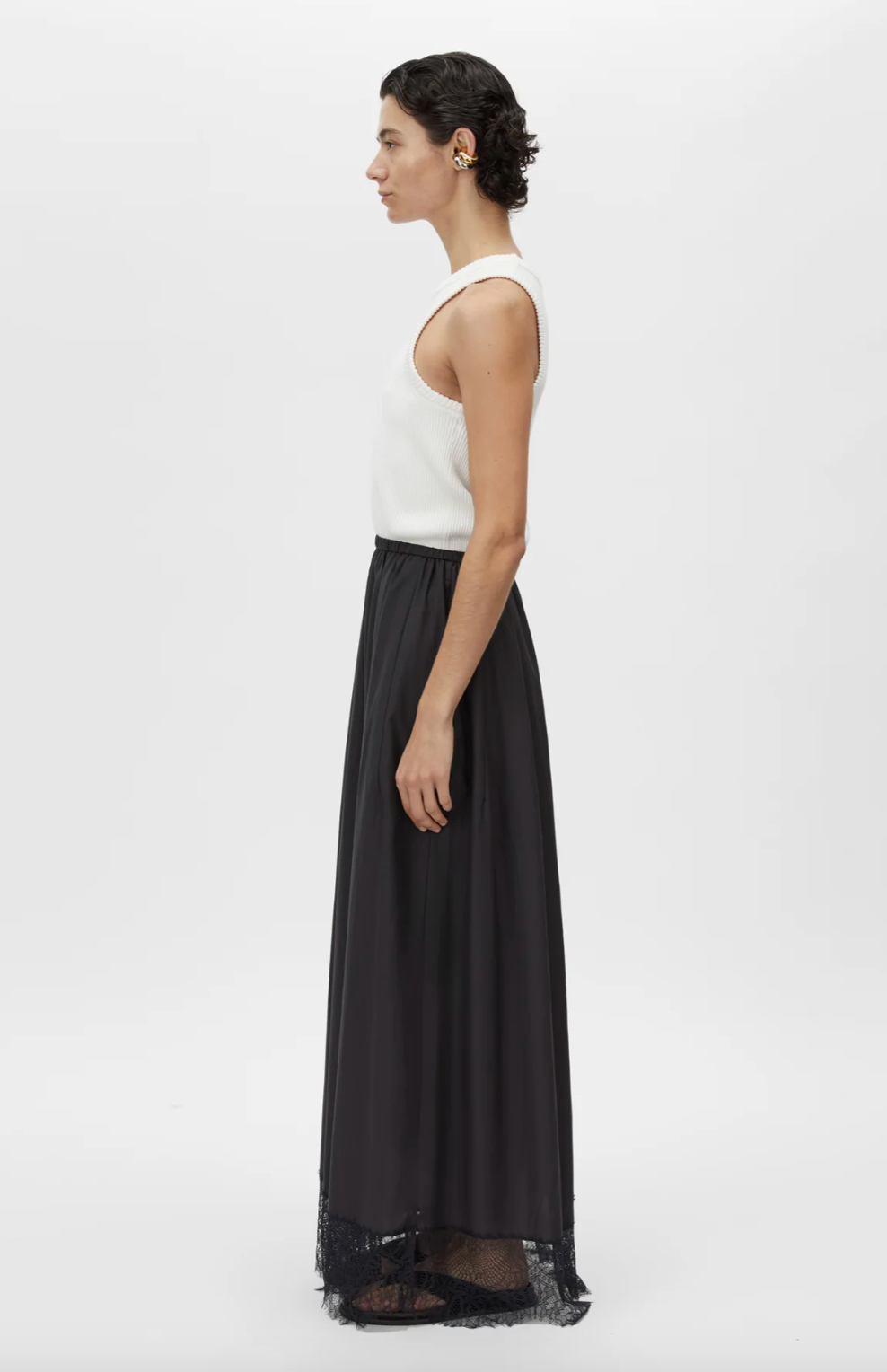 Lira Maxi Skirt - Black