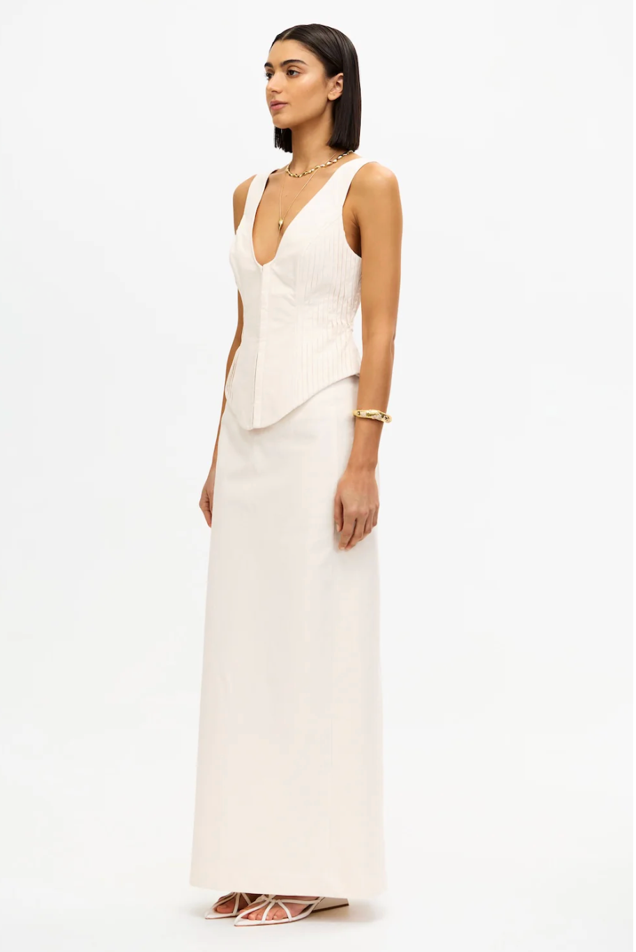 Malton Maxi Skirt - Sandstone