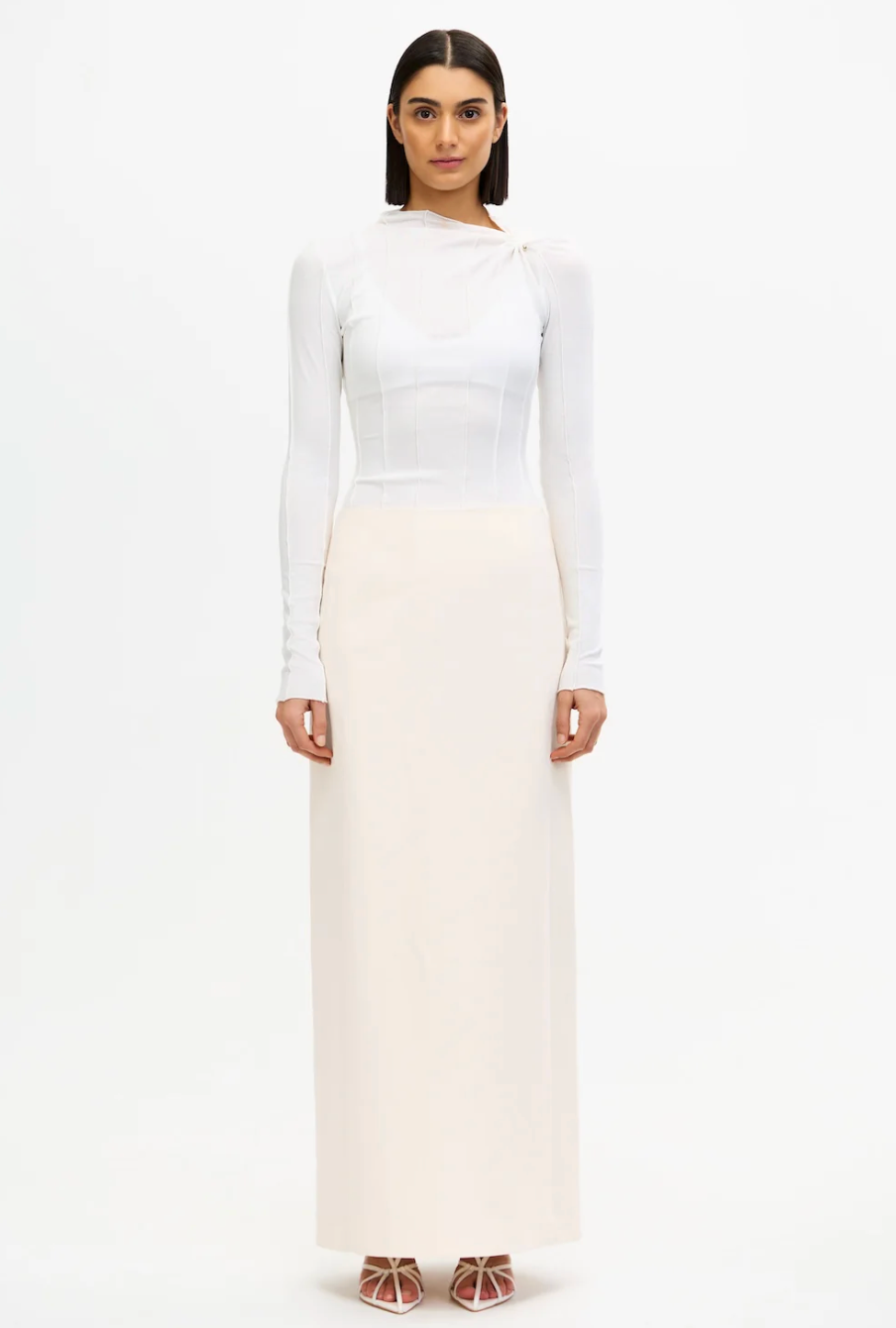 Malton Maxi Skirt - Sandstone