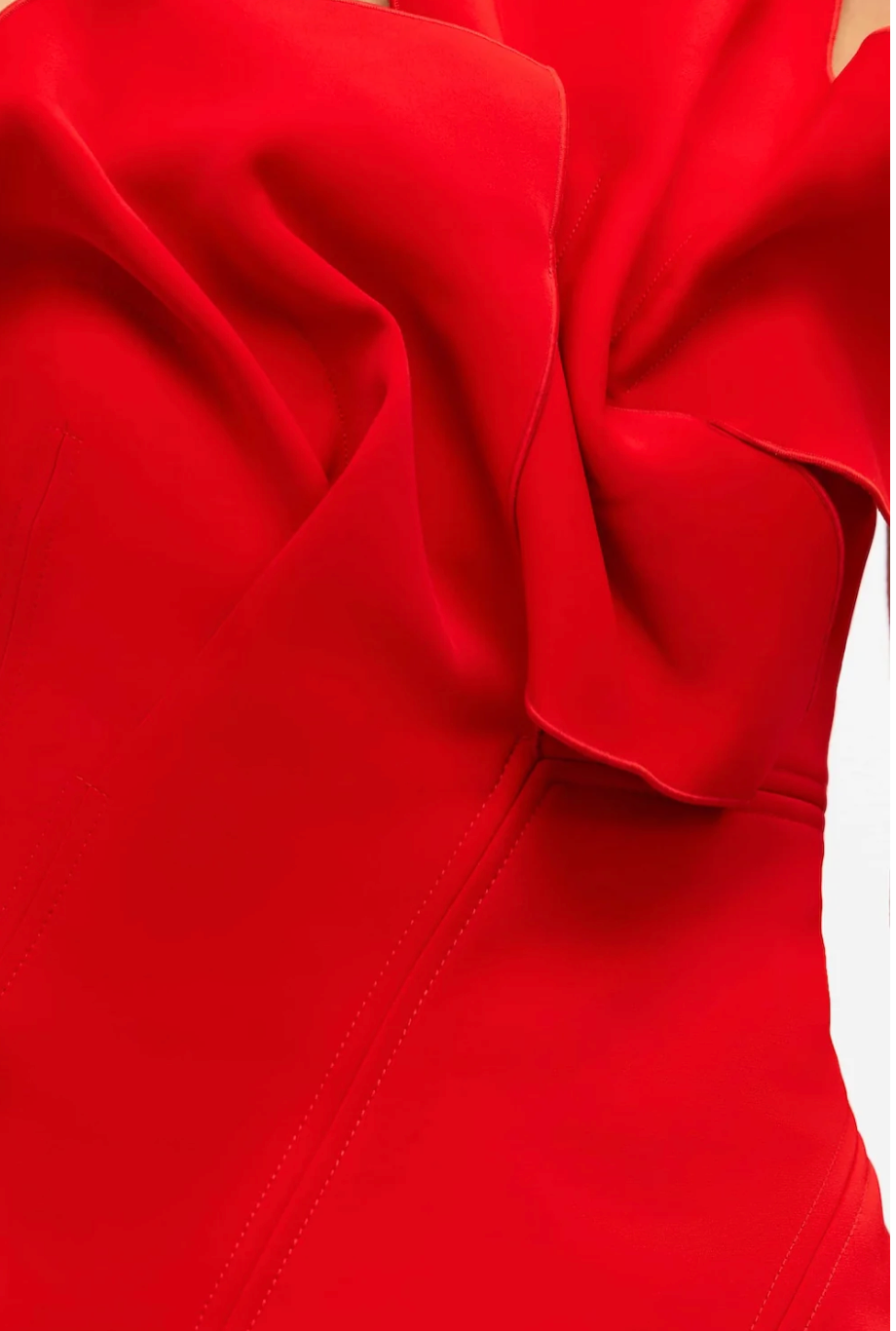 Esher Maxi Dress - Cherry