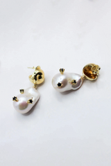 Prickly Pearl Studded Earrings