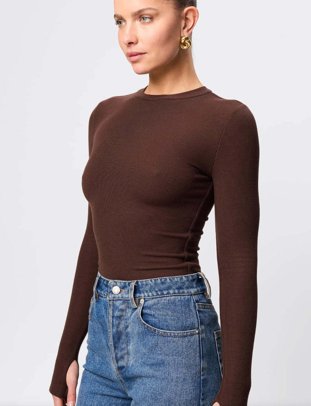 Brooklyn Top - Chocolate