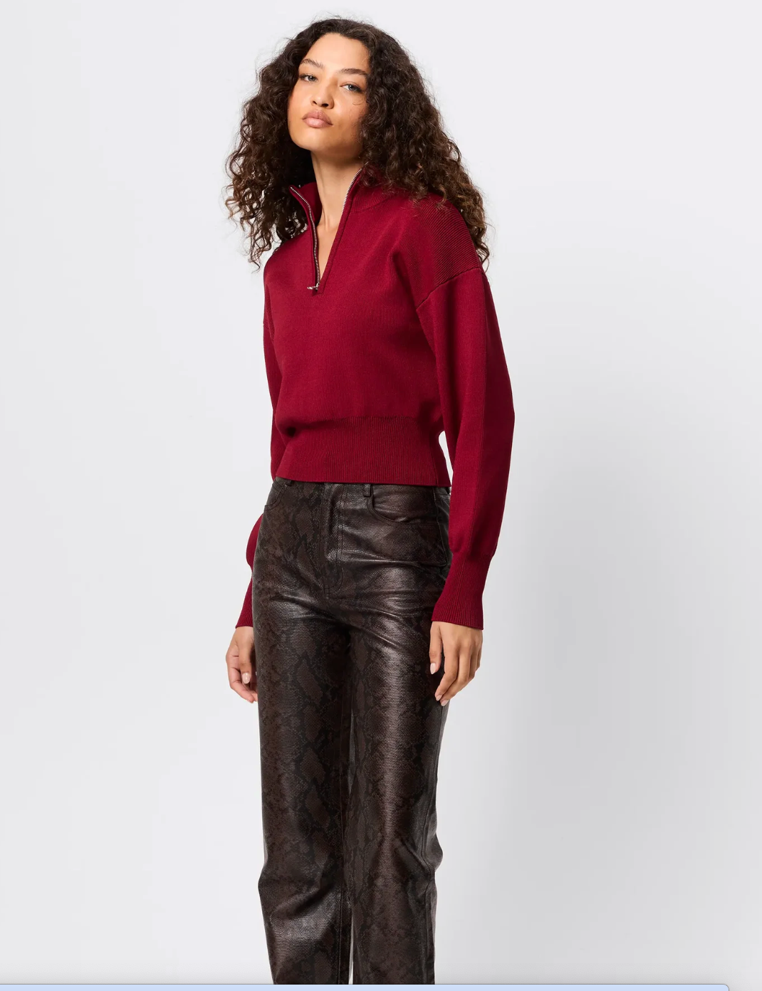 Lexington Sweater - Rouge