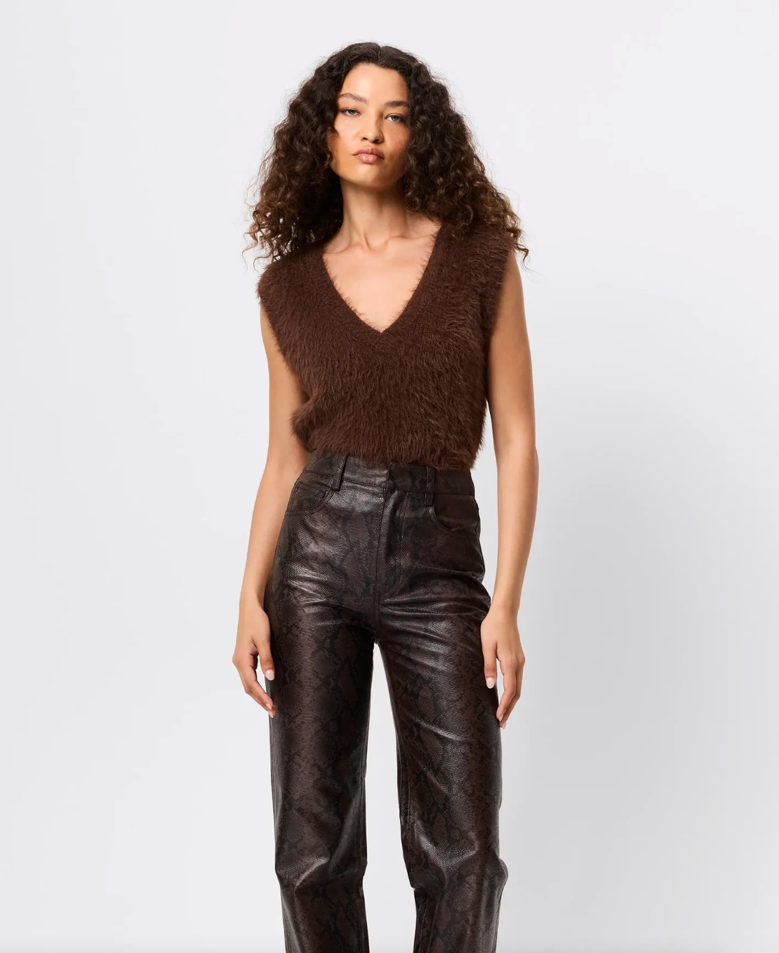 Scholar Vest - Chocolate