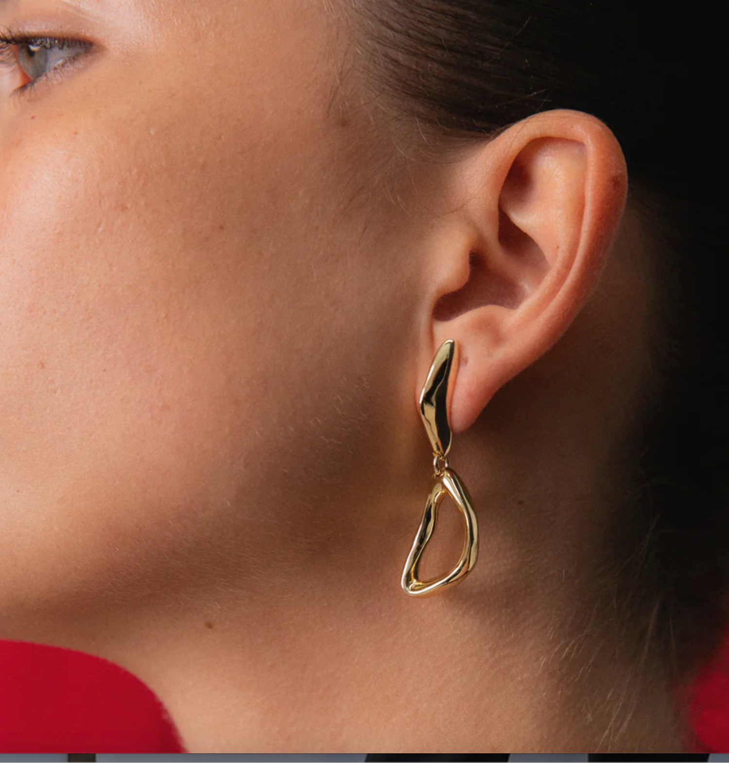 Ravine Statement Earrings - Sterling Silver Plating