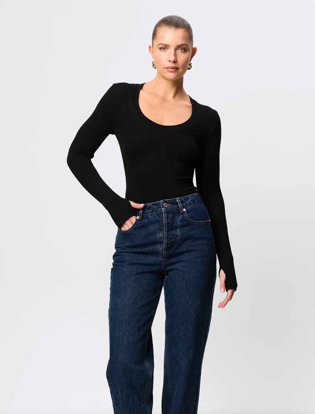 Lincoln Top - Black