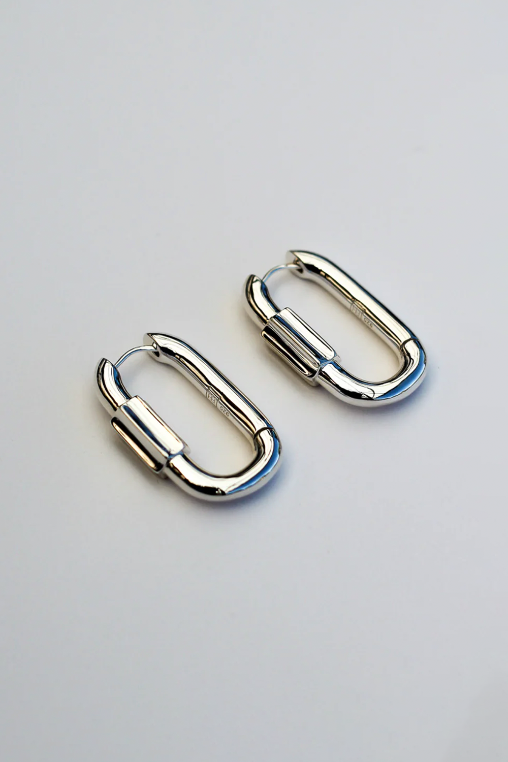 Disengage Small Link Earrings - Sterling Silver