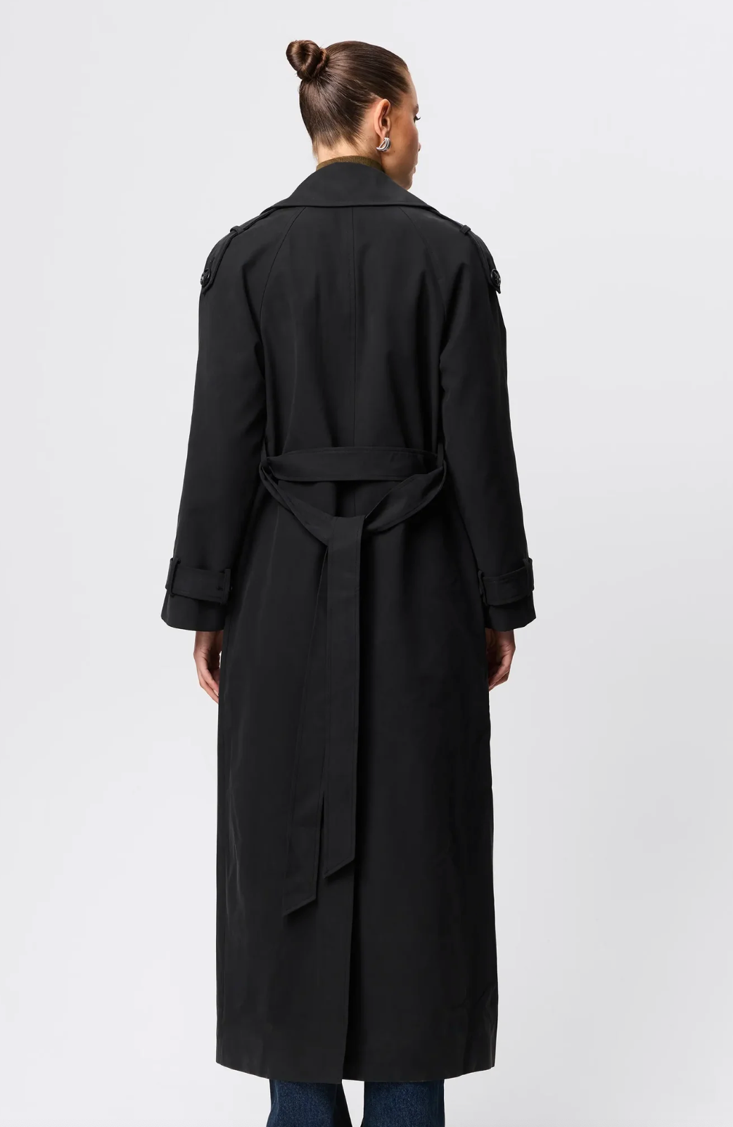 Franklin Trench Coat - Black