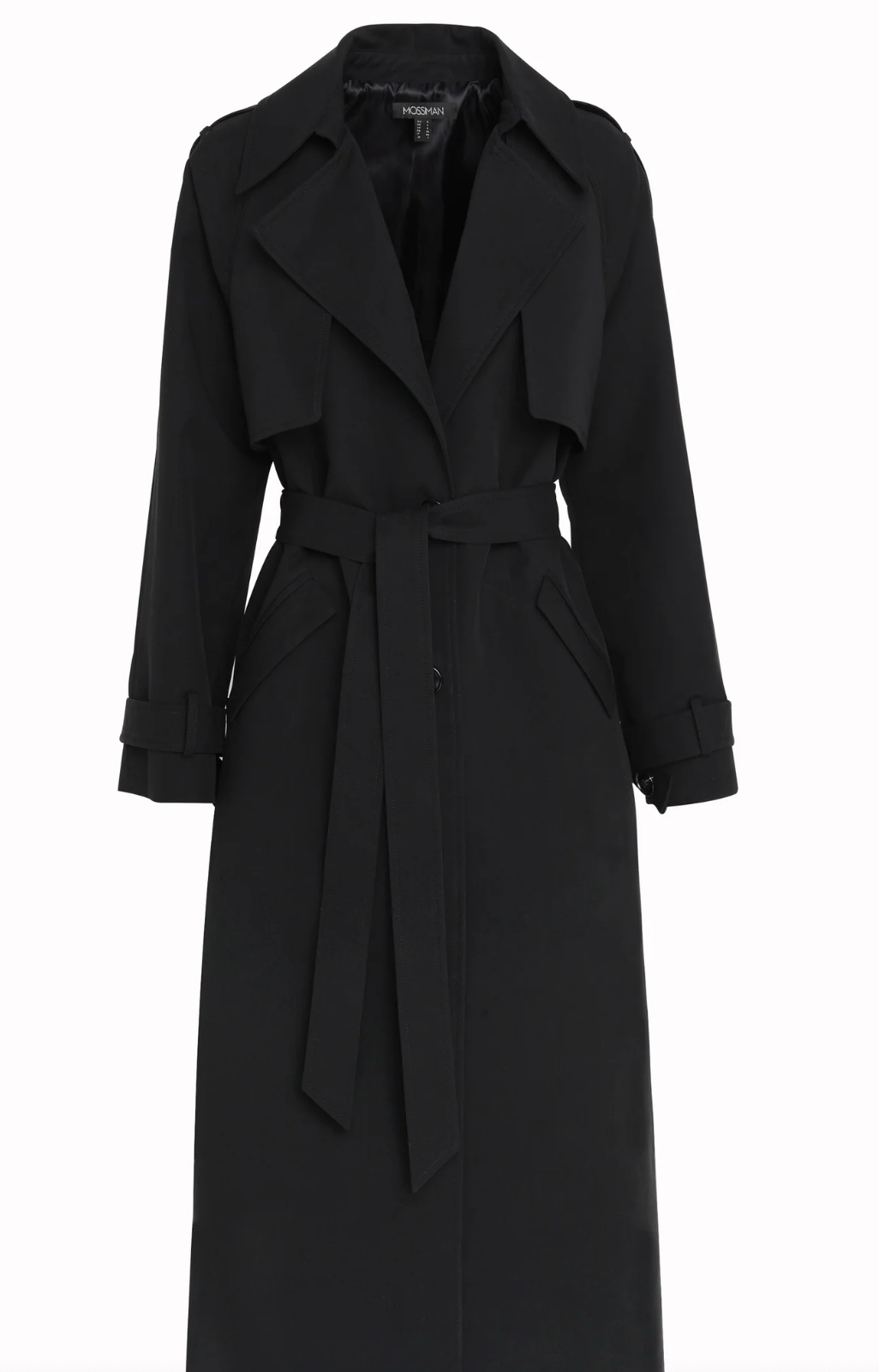 Franklin Trench Coat - Black