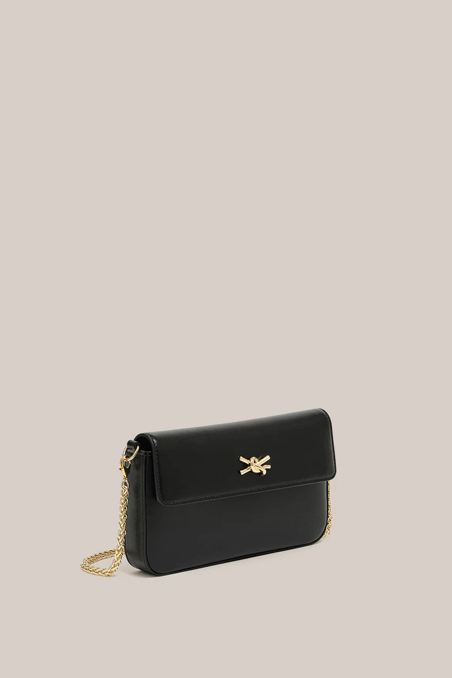 Sophie Knot Pouchette - Black