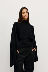 Sorello Poncho - Black