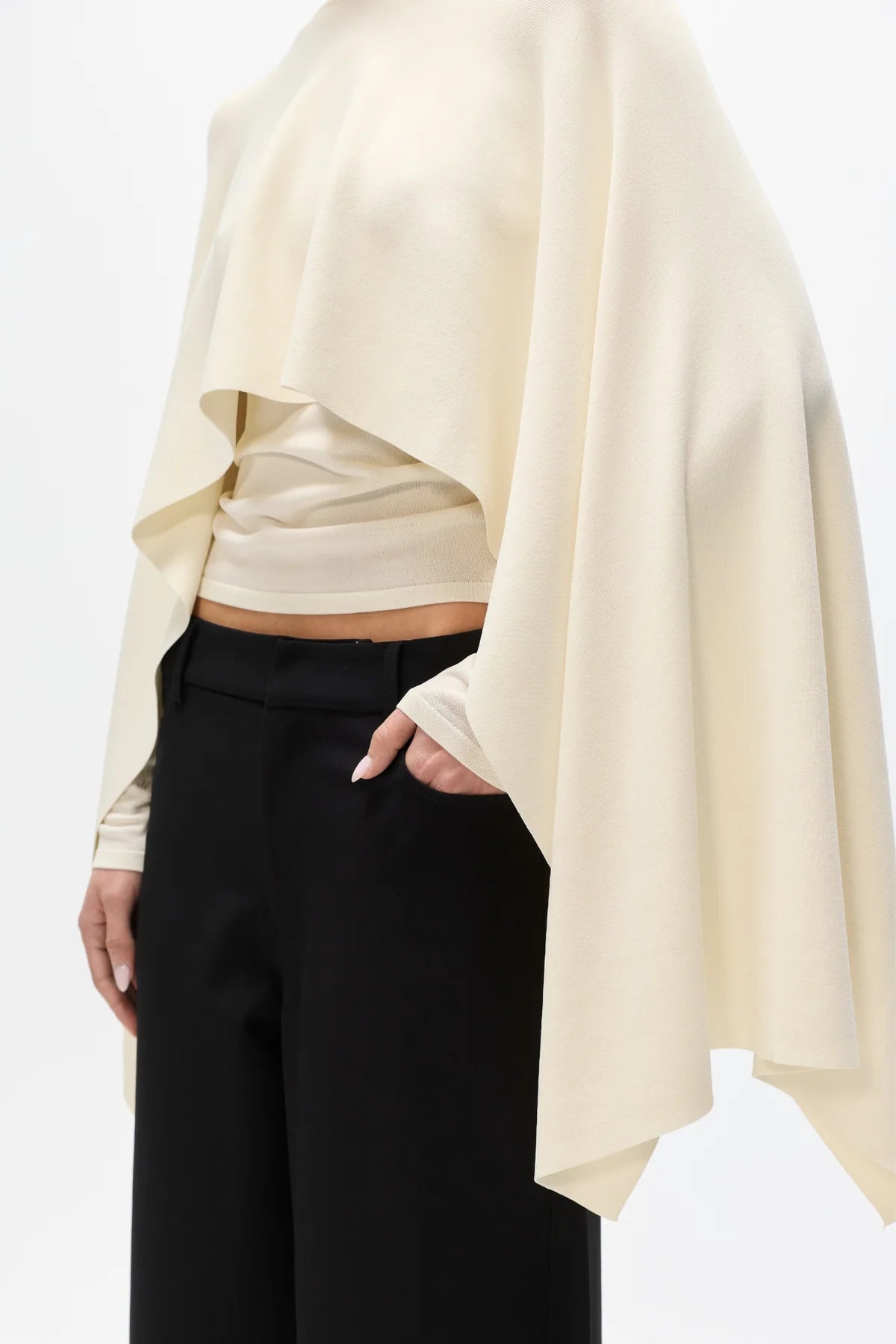 Sorello Poncho - Ivory