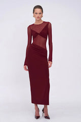 Auguste LS Mesh Maxi
