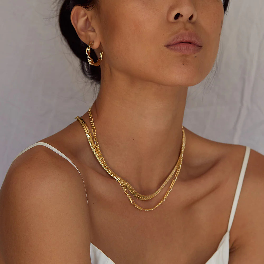 Tamika Chain Necklace - Gold