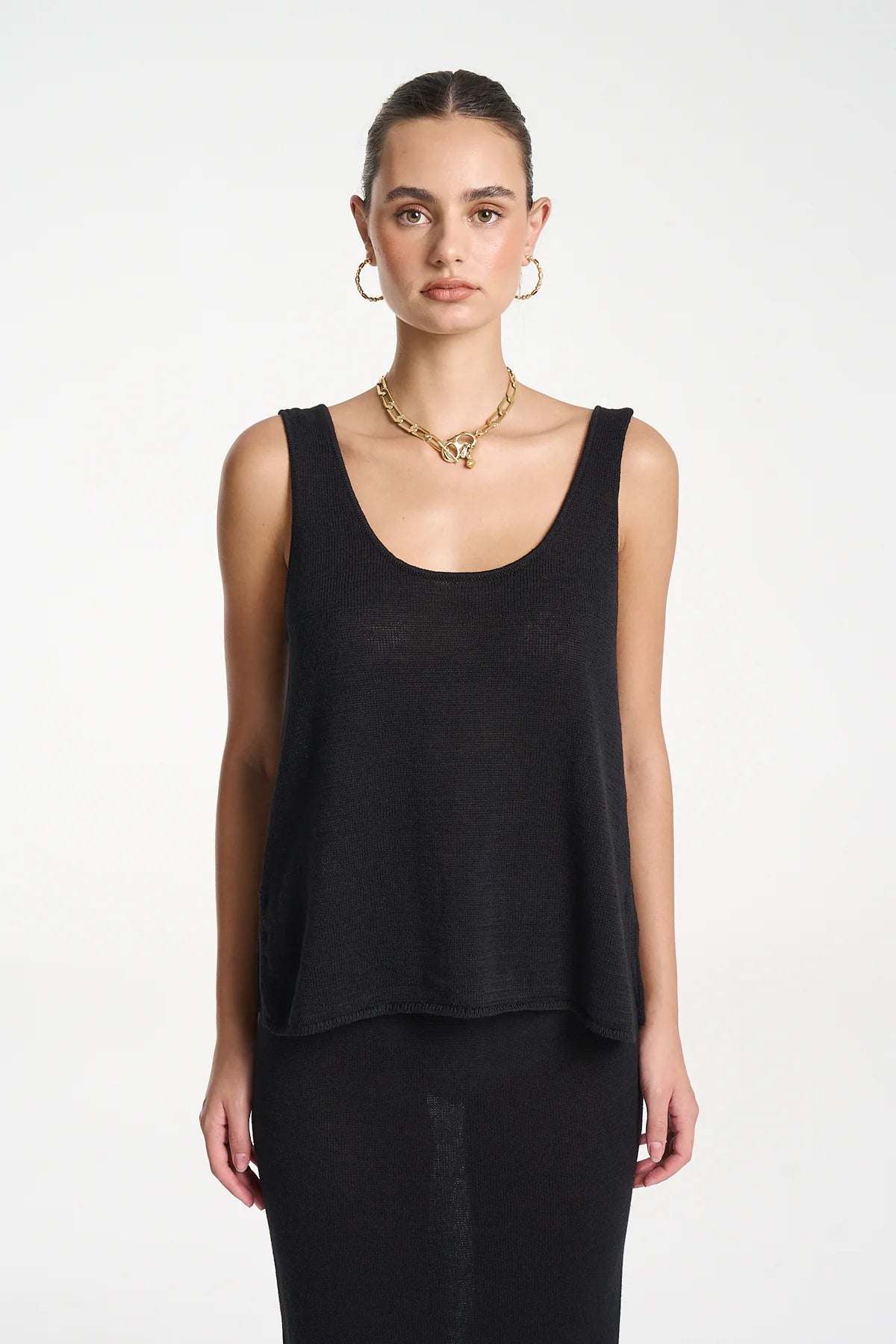 Knit Tank - Black