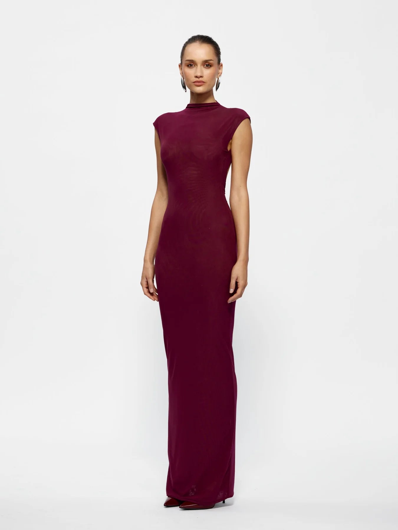 Caldwell Dress - Burgundy
