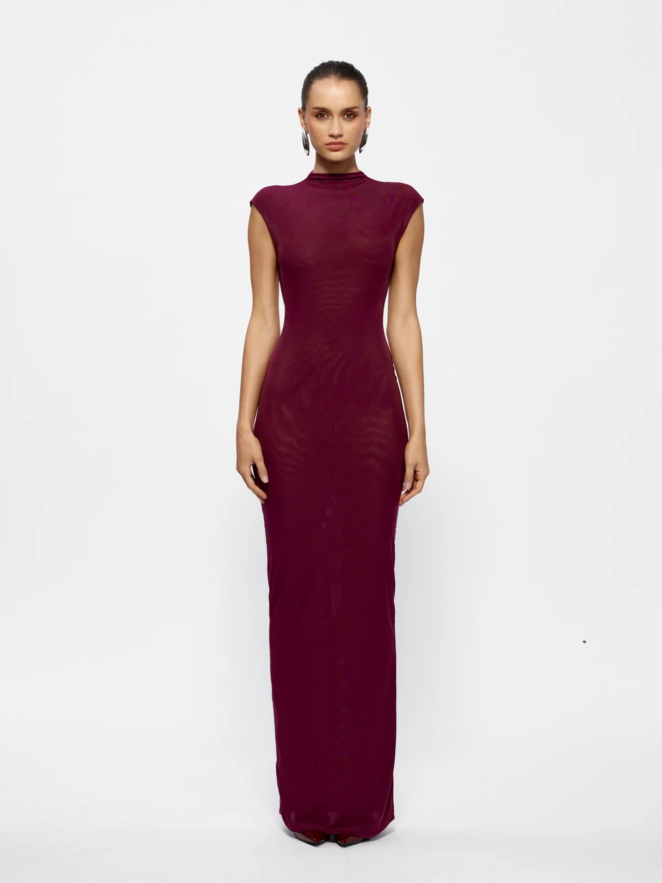 Caldwell Dress - Burgundy