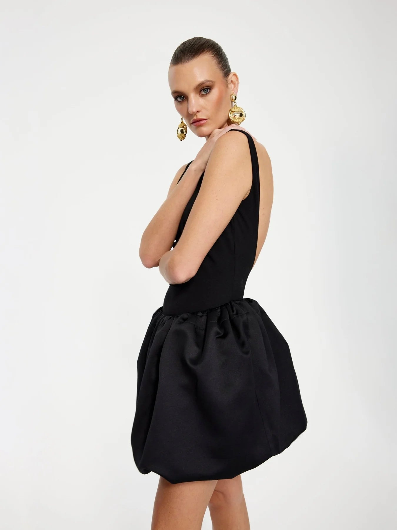 Keke Mini Dress - Black