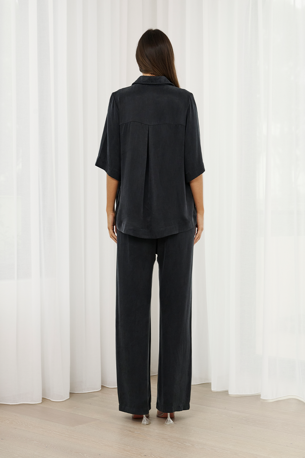 Hazel Shirt - Washed Black