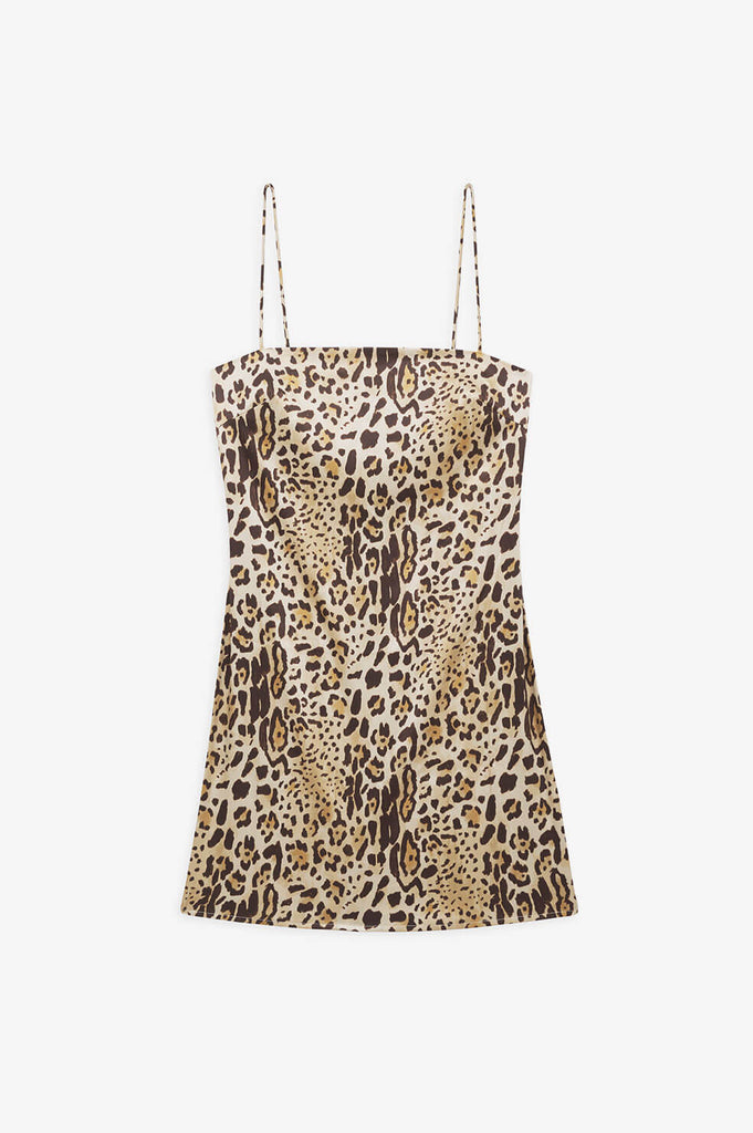 Valentine Dress - Cheetah Print