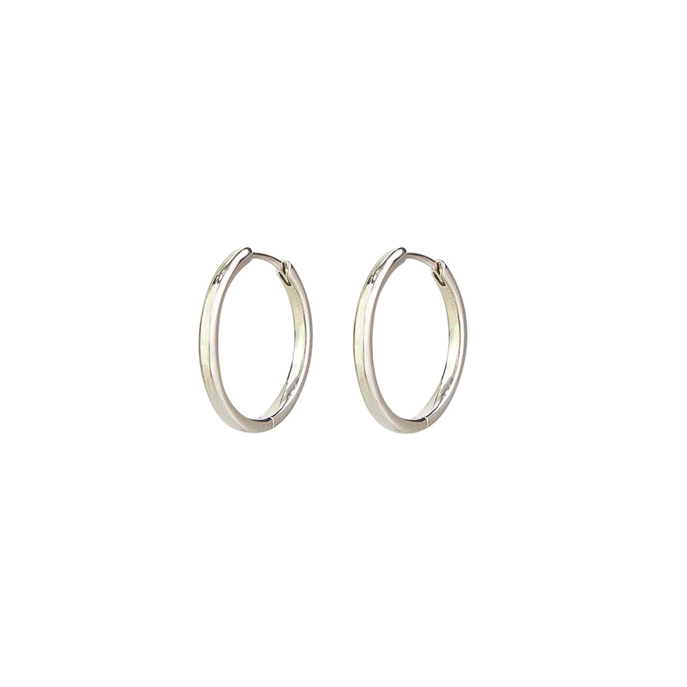 Soraya Hoops - Sterling Silver