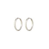 Soraya Hoops - Sterling Silver