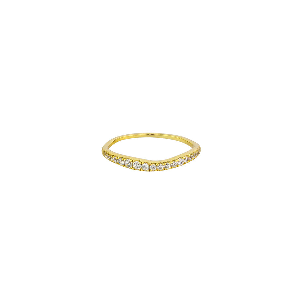 Trixie Ring - Sterling Silver + Gold