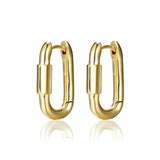 Disengage Small Link Earrings - 18k Gold